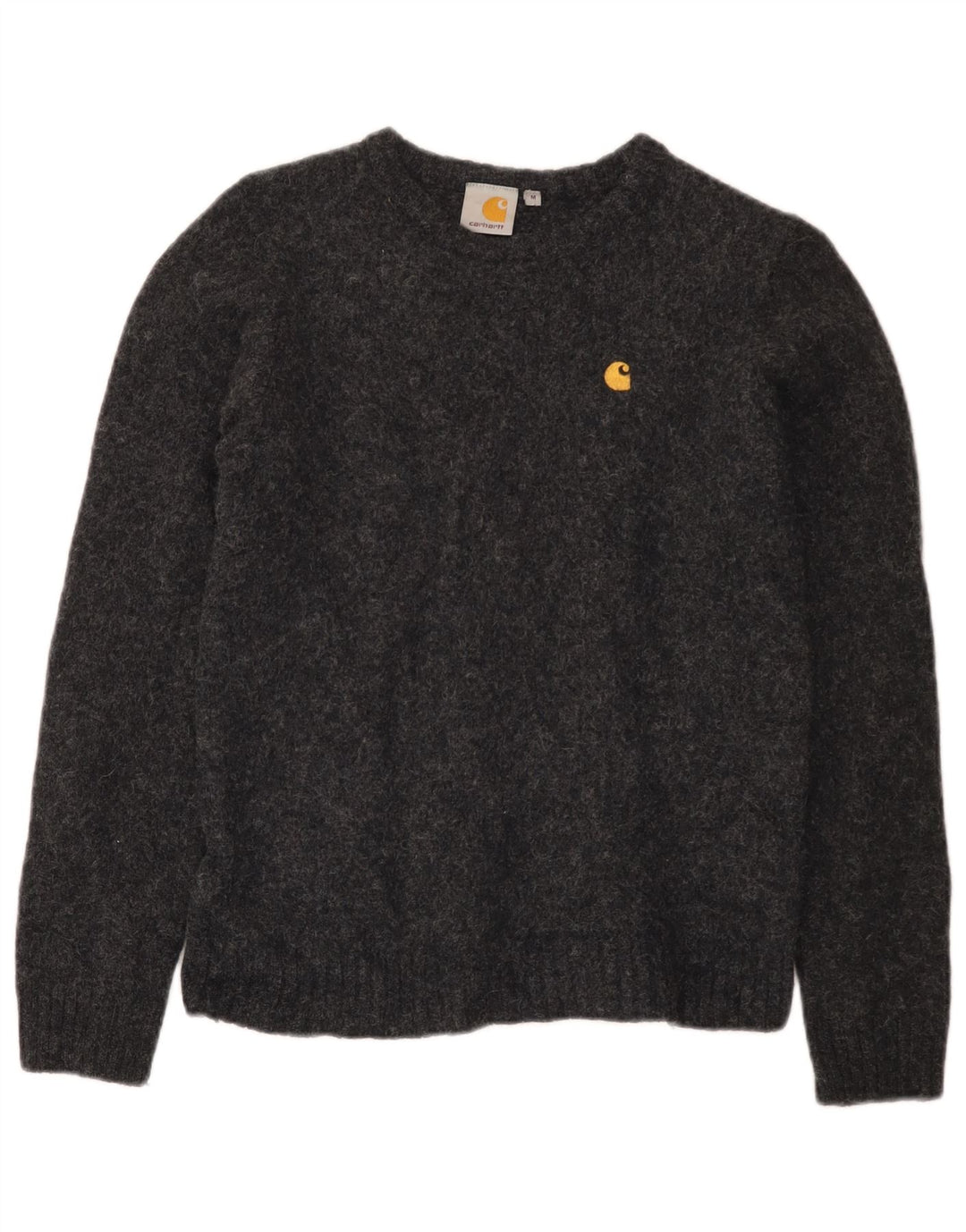 Carhartt Suéter con Cuello Redondo para Niños 7-8 Años Lana Gris Medio