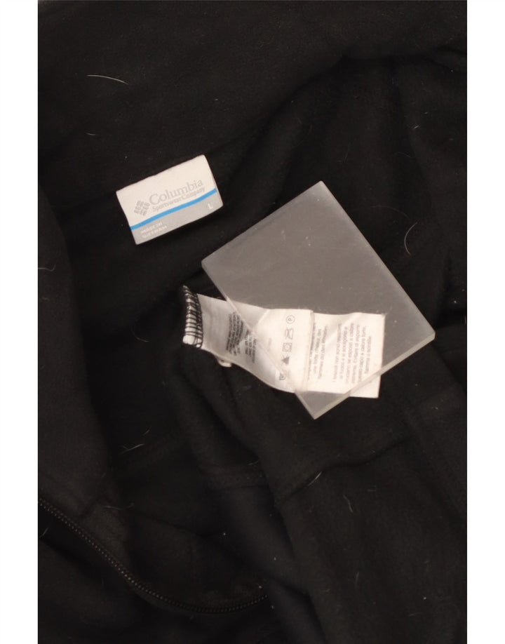 Columbia Chaqueta polar para hombre UK 40 Large Poliéster negro