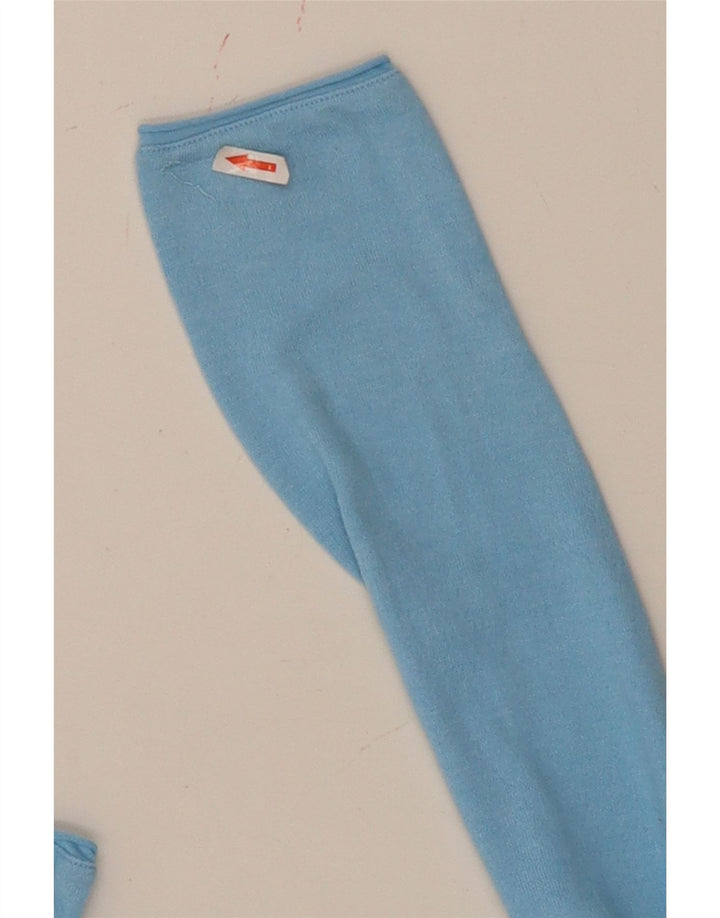 Zara Hombre Jersey De Cuello Redondo Jersey Grande Azul