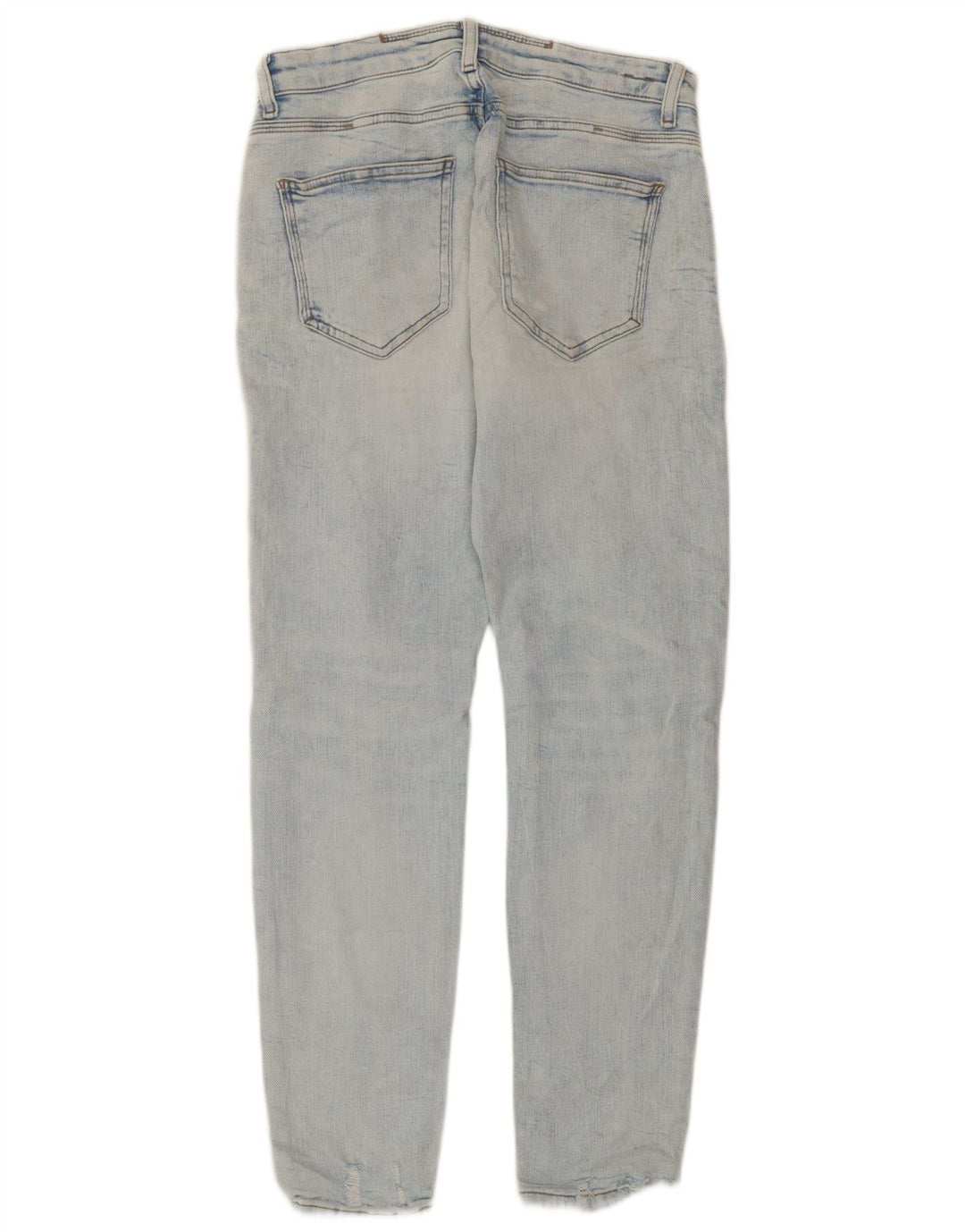 Zara Jeans ajustados desgastados para hombre EU 40 Medium W31 L29 Azul