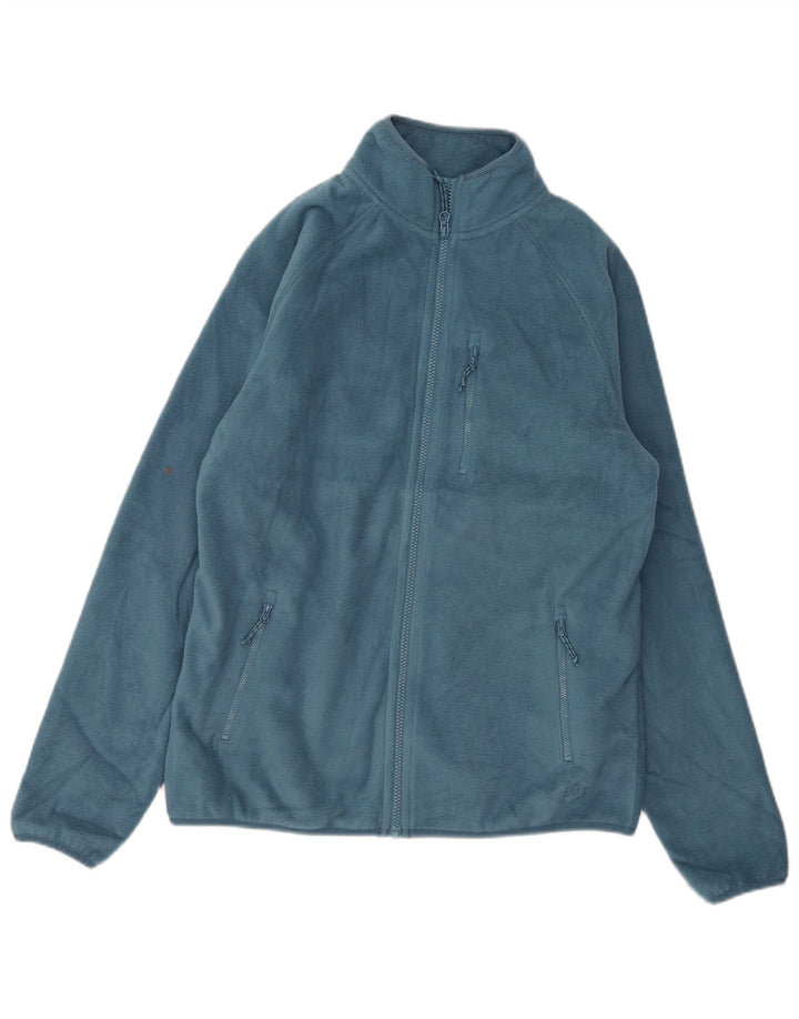 Marks & Spencer Chaqueta polar para hombre UK 38 Poliéster azul medio