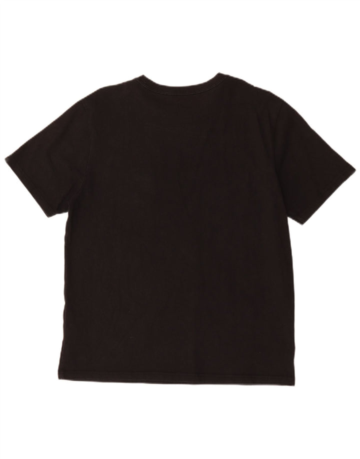 Vans Hombre Camiseta Relaxed Fit Top Algodón Negro Mediano
