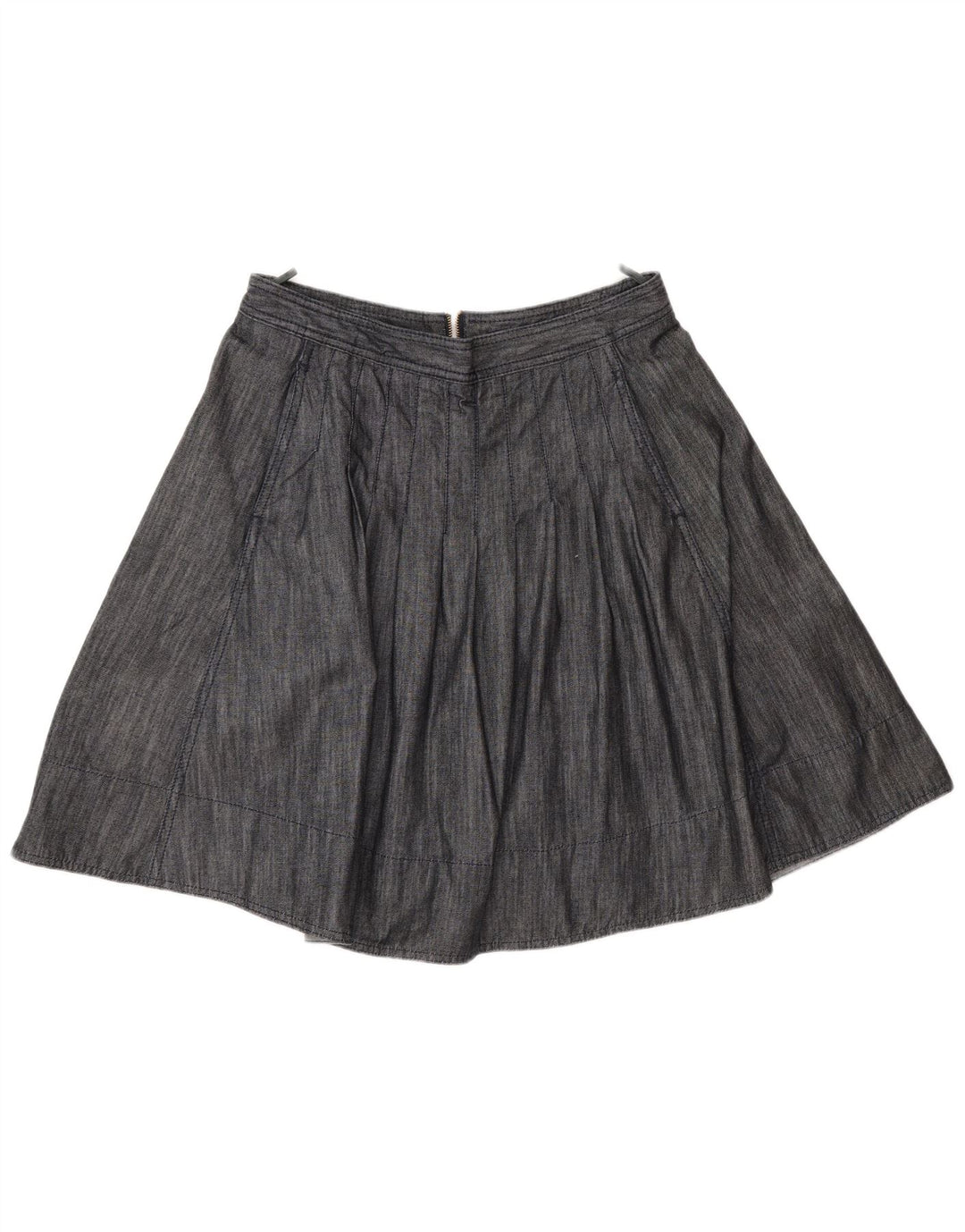 Benetton Falda Acampanada Mediana W28 Azul Marino