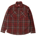 Superdry Camisa Sobrecamisa De Lana A Cuadros Burdeos Grande Para Hombre