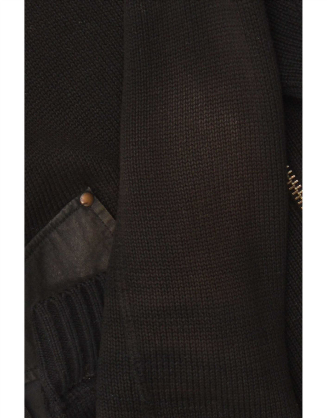 G-Star Suéter tipo cárdigan con cremallera completa para hombre Algodón negro mediano