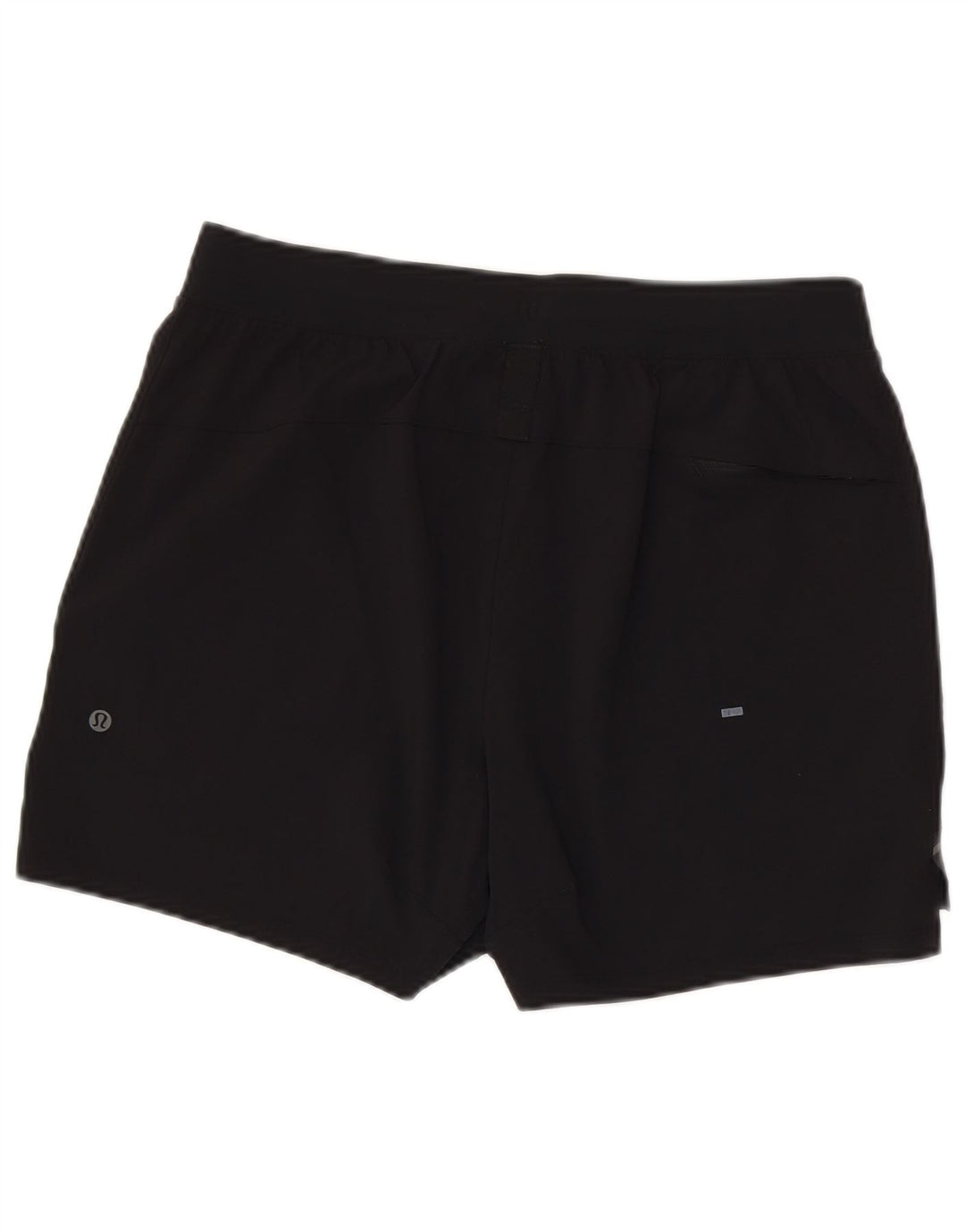 Pantalones cortos deportivos Lululemon para mujer, nailon negro grande