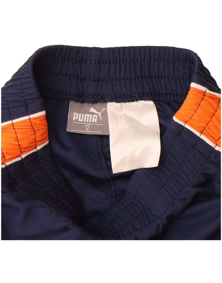 Puma Pantalones cortos deportivos para mujer US 6 Medio Azul Marino Colorblock Poliéster