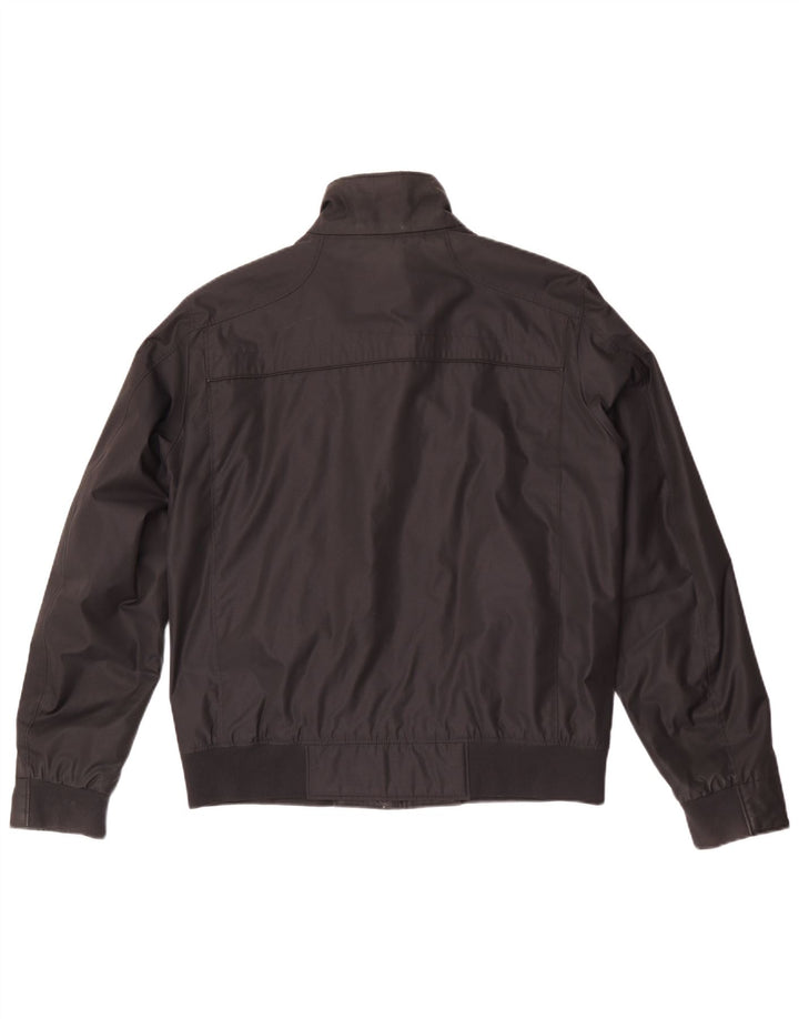 Hugo Boss Chaqueta Bomber para Hombre UK 38 Mediana Poliéster Negro