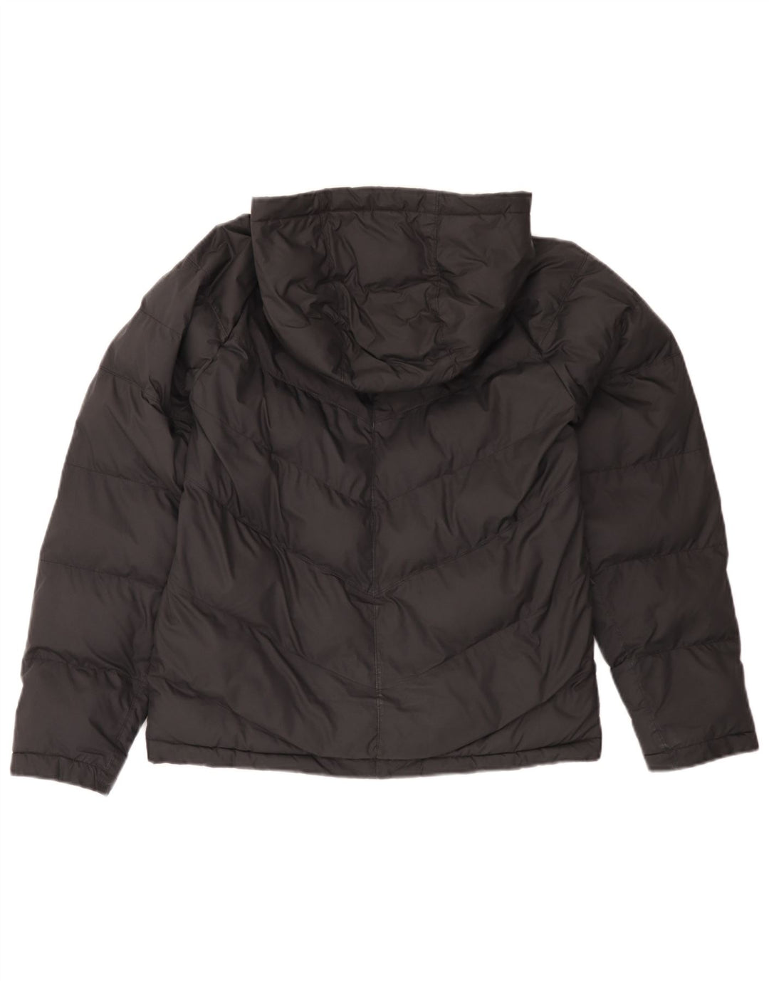 Nike Chaqueta acolchada con capucha para niño 13-14 años XL Negro Poliéster