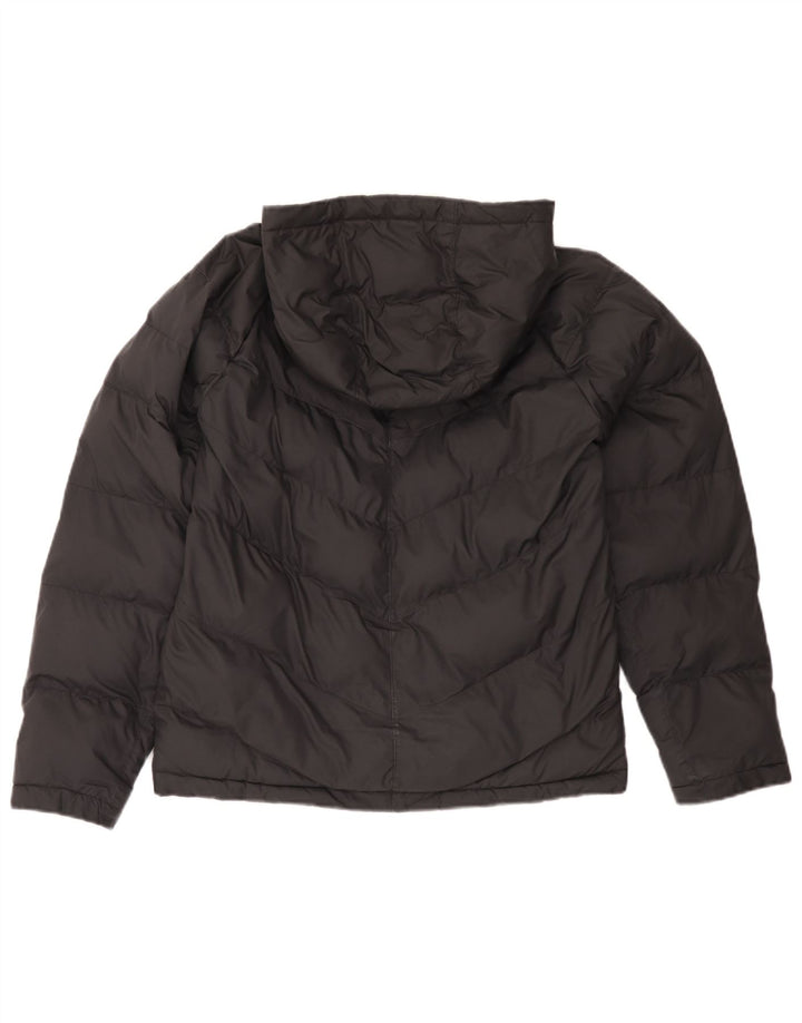 Nike Chaqueta acolchada con capucha para niño 13-14 años XL Negro Poliéster