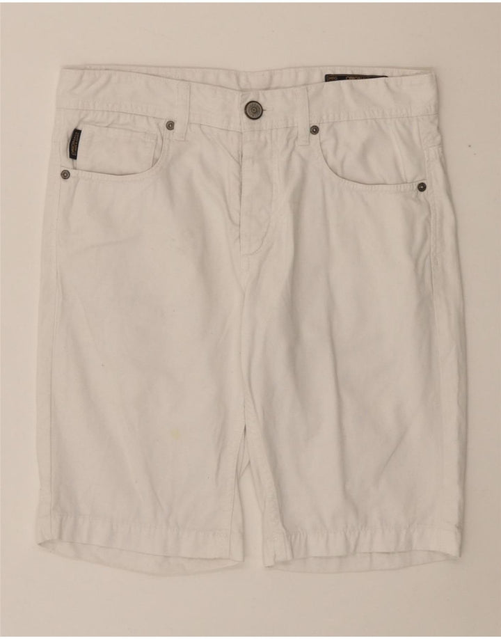 JACK & JONES Shorts vaqueros para hombre W30 Medium White Cotton