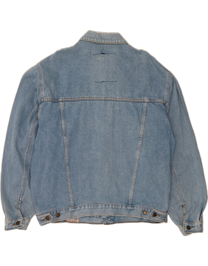 VINTAGE Mens Denim Jacket UK 42 XL Blue Cotton Vintage Vintage and Second-Hand Vintage from Messina Hembry 