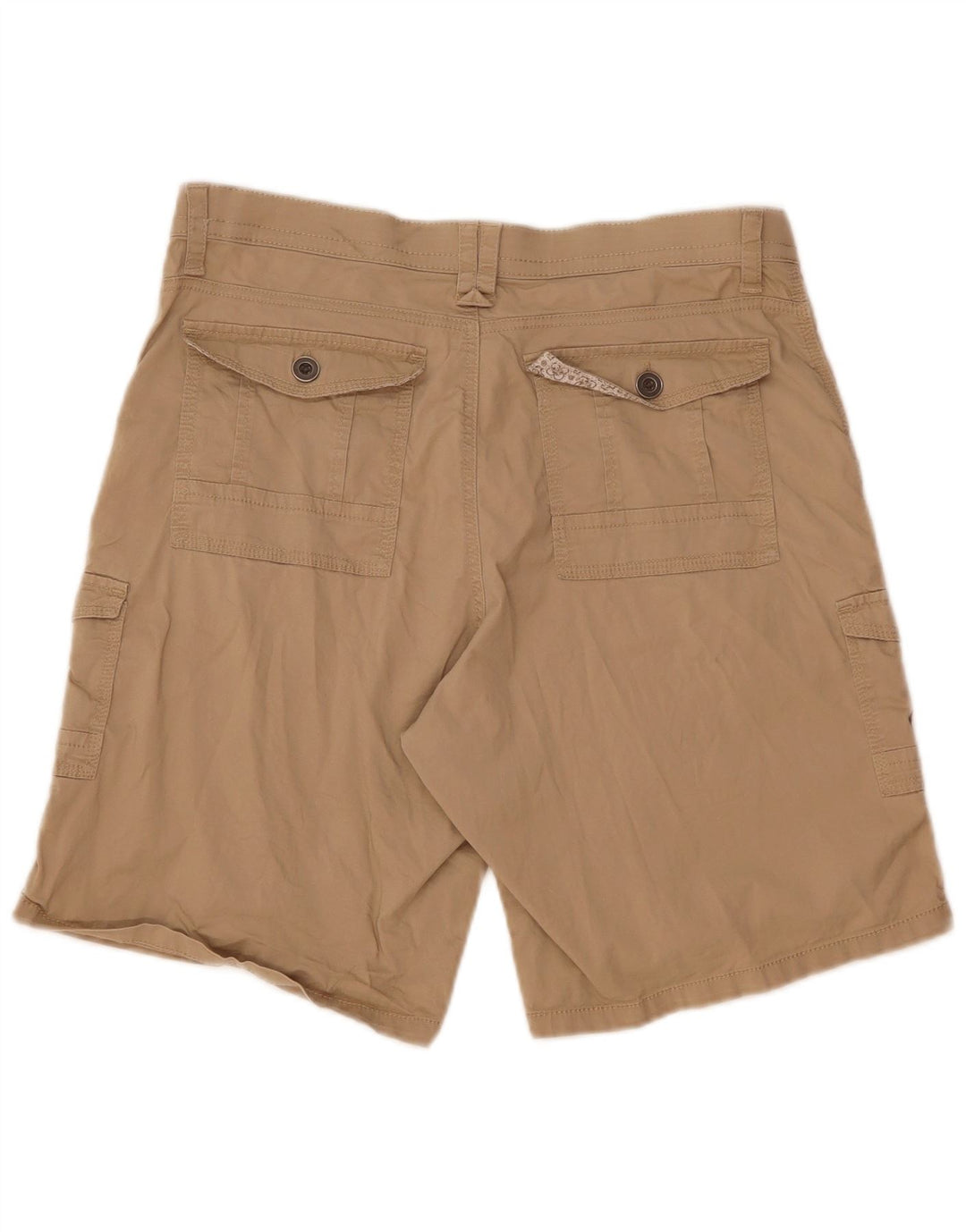 Pantalones cortos cargo vintage para mujer US14 W34 Algodón caqui