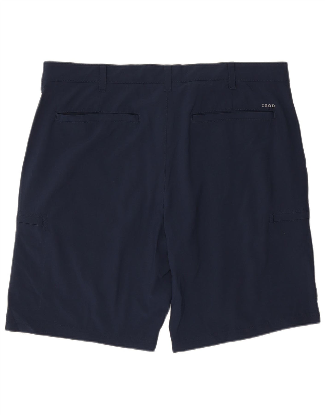 IZOD Pantalones cortos cargo para hombre W38 XL Poliéster azul marino