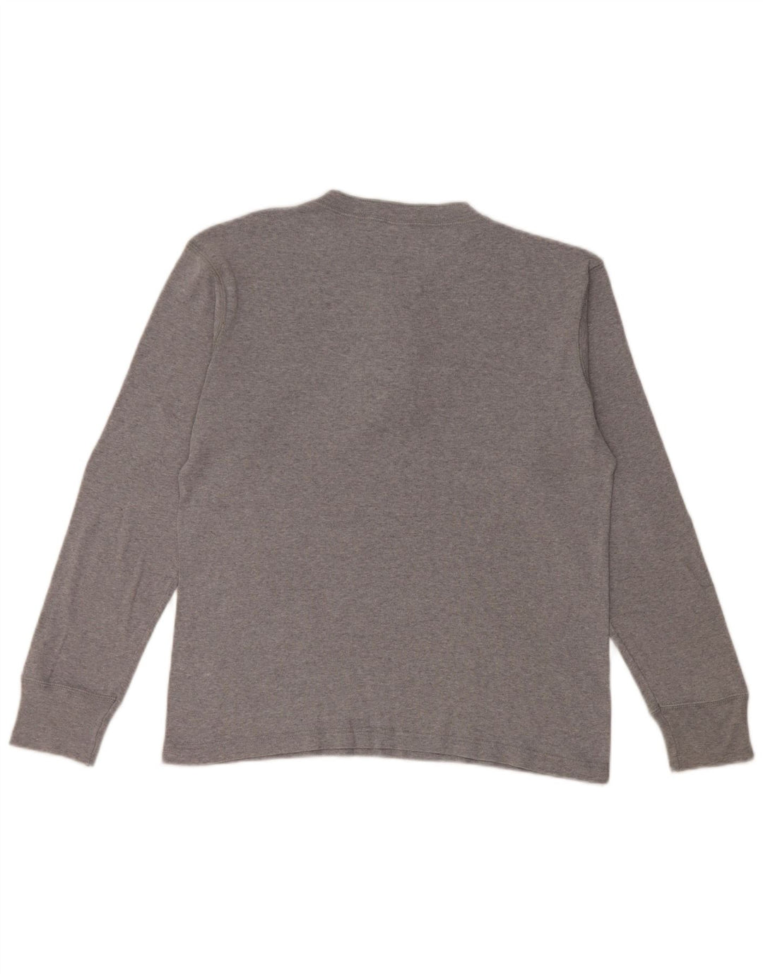 Levi's Top de manga larga para hombre de algodón gris grande