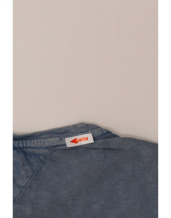Tommy Hilfiger - Camiseta para hombre, talla grande, algodón azul