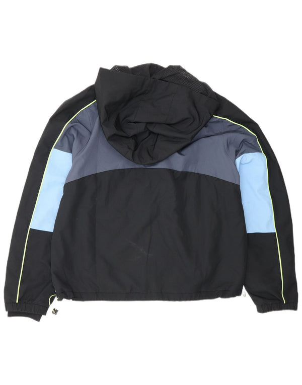 Under Armour Chaqueta de chándal con capucha para hombre XS Azul marino Colorblock