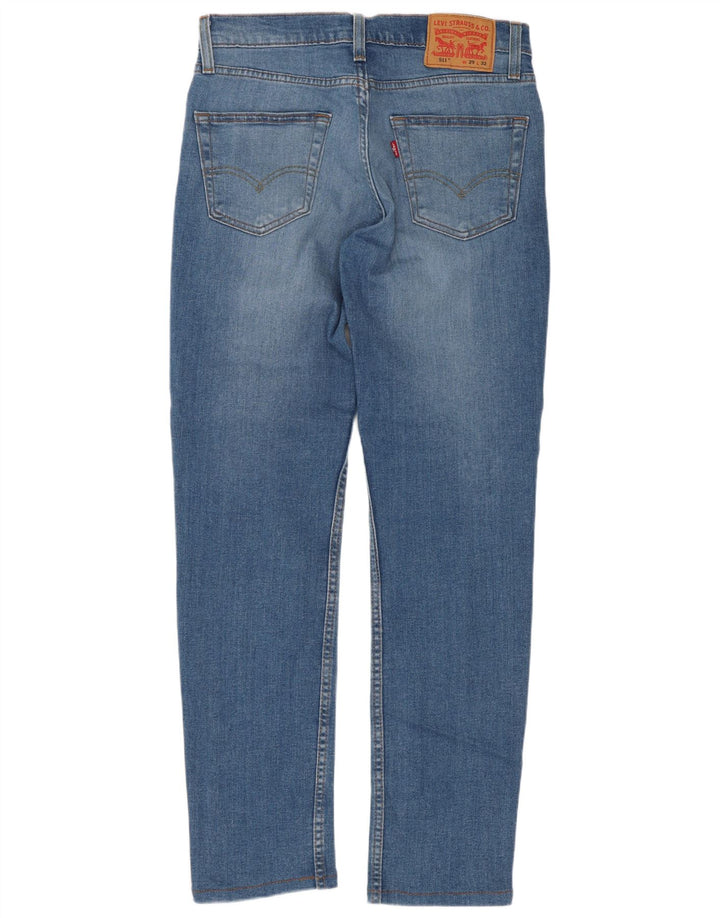 Levi's Hombre 511 Slim Jeans W29 L32 Algodón Azul