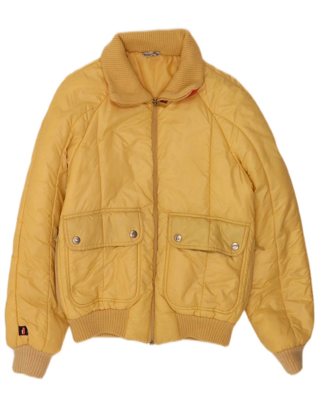 Ellesse Chaqueta acolchada para hombre IT 46 Small Amarillo