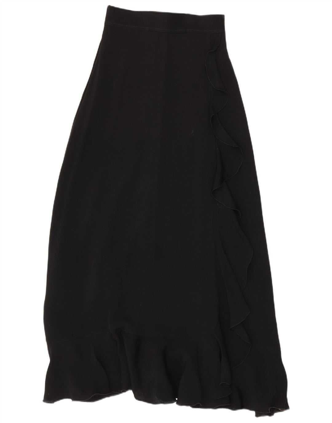 Vintage Mujer Maxi Falda W23 2XS Negro