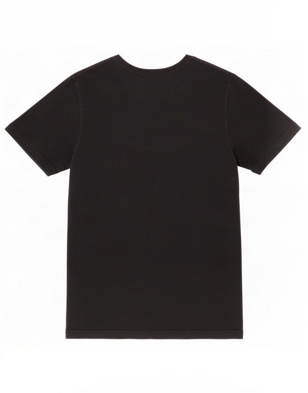 Nike Camiseta con gráfico de ajuste regular para hombre, talla pequeña, negro