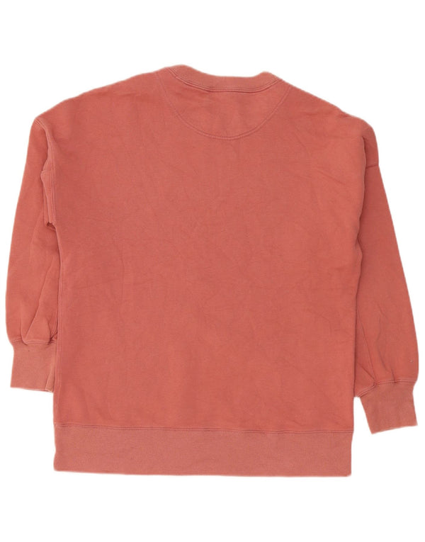 Abercrombie & Fitch Sudadera gráfica para mujer Jumper UK 10 Small Pink