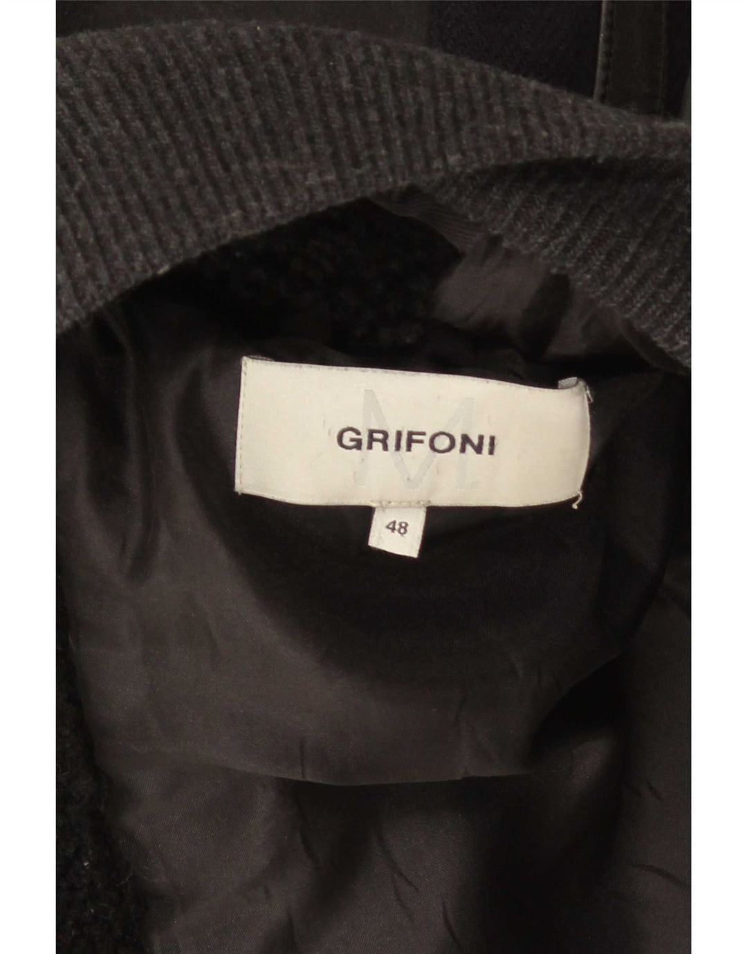 Chaqueta bomber Grifoni para hombre IT 48 Medium Black Colourblock