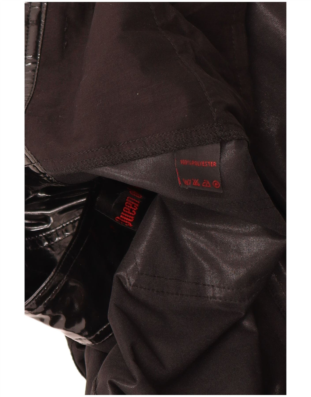 QUEEN OF DARKNESS Falda Maxi Acampanada para Mujer Pequeña W28 Negro Gótico