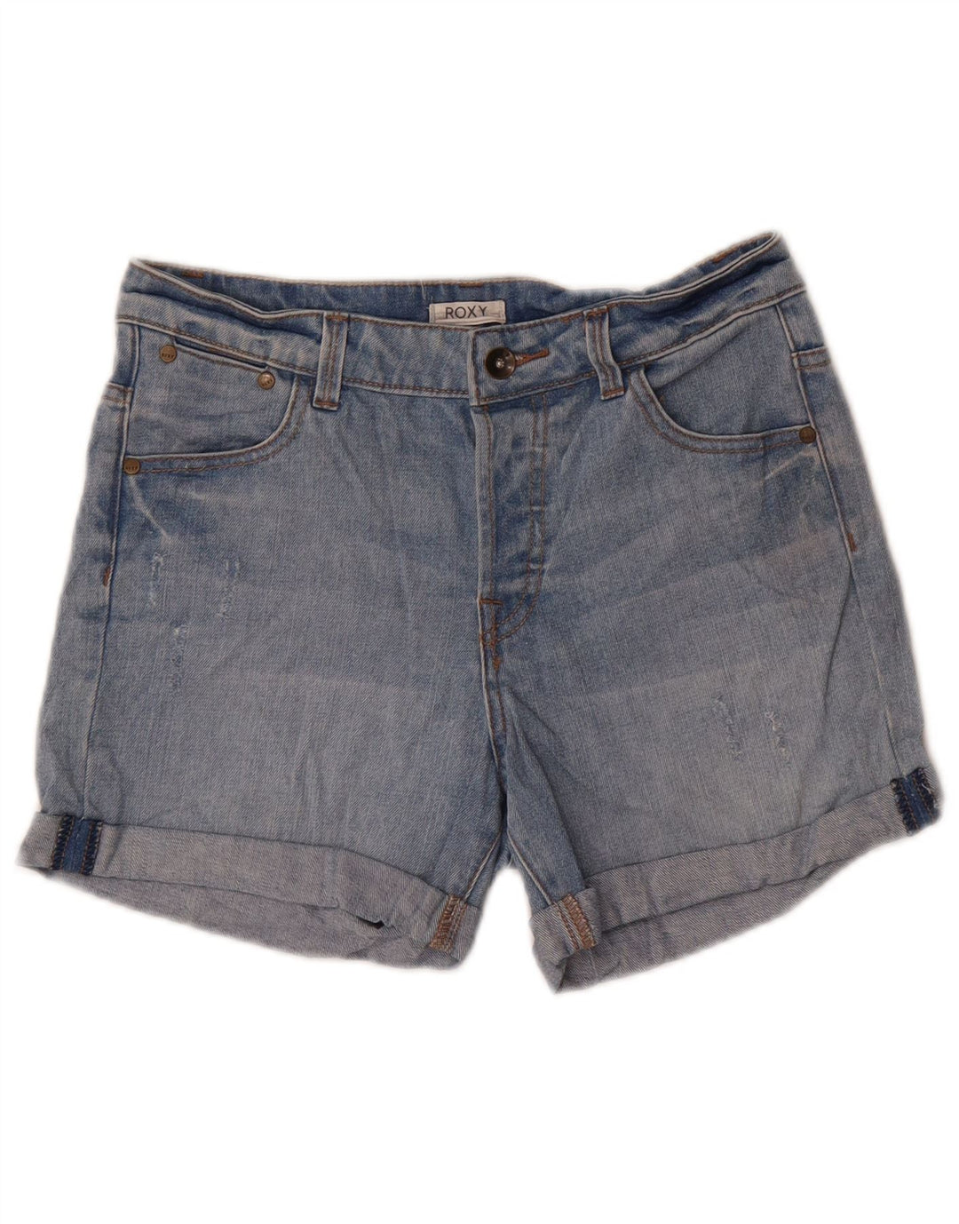 Shorts Vaqueros Mujer Roxy W24 XS Algodón Azul