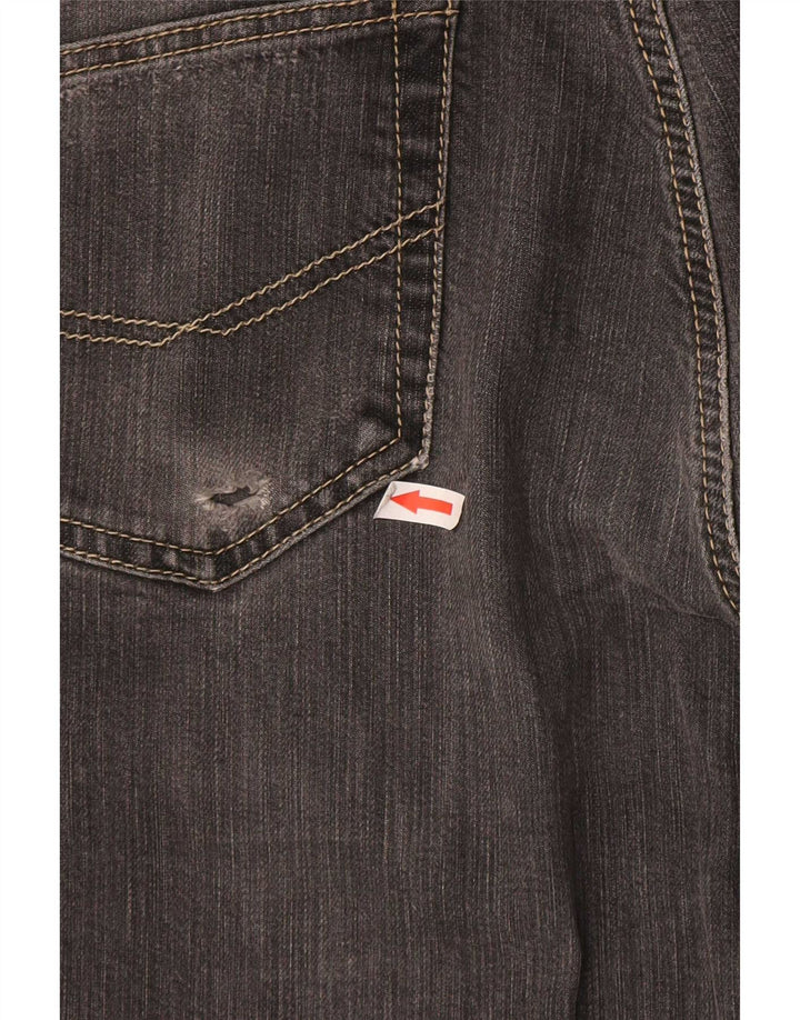 Vaqueros rectos para hombre Rifle W34 L32 Algodón gris