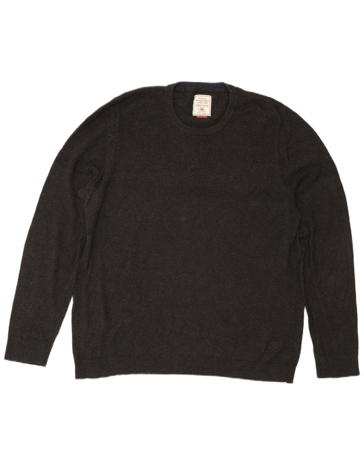 Suéter tipo jersey con cuello redondo para hombre de Fat Face 2XL Algodón gris