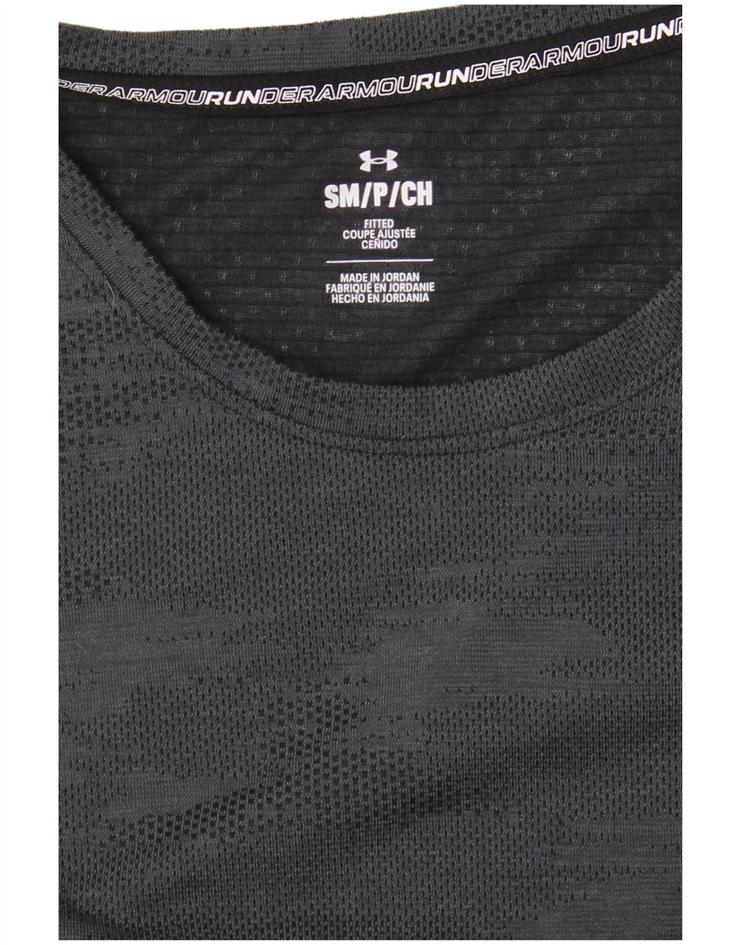 UNDER ARMOUR Camiseta para mujer Top UK 10 Small Grey