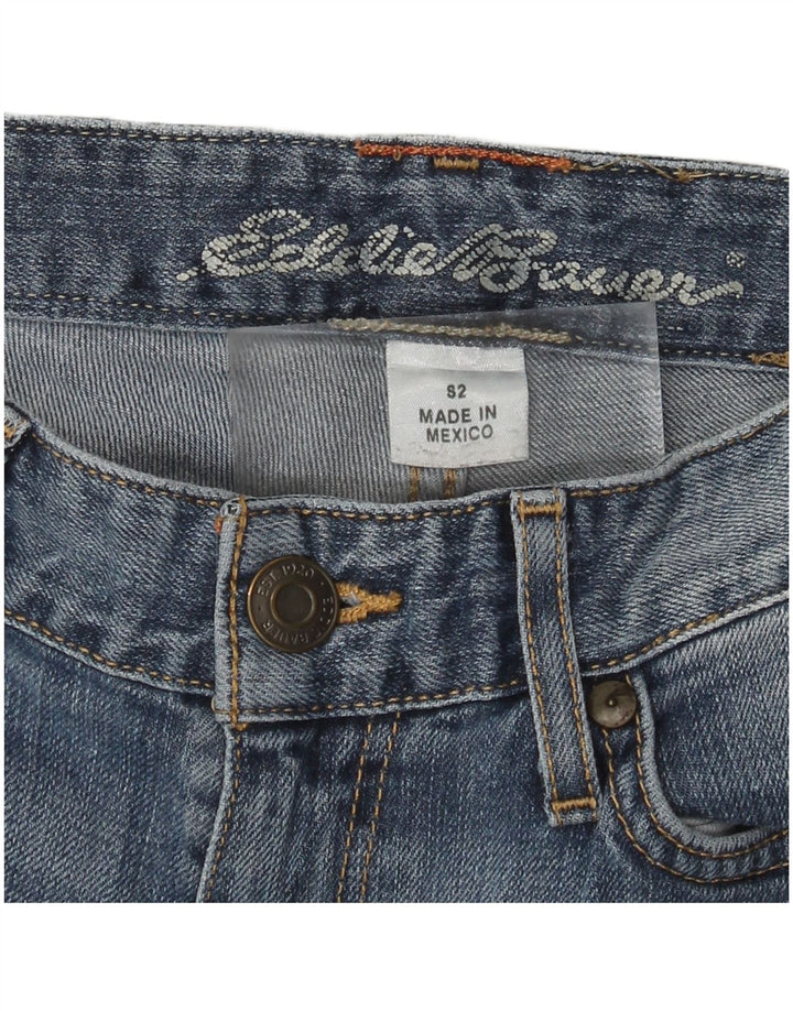 EDDIE BAUER Vaqueros Bootcut para Mujer Pequeños W26 L29 Azul