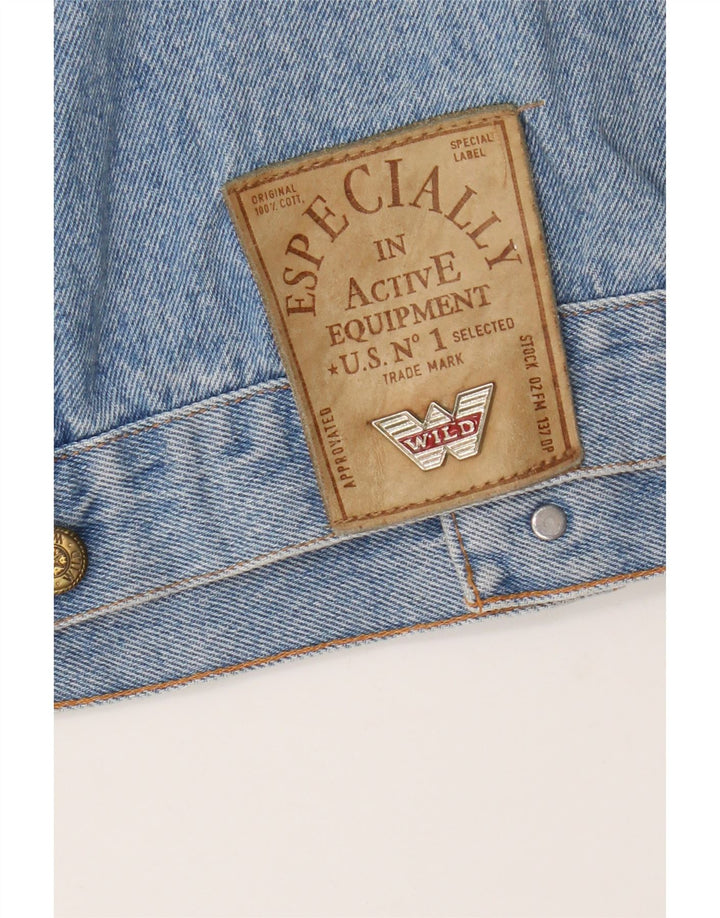 Chaqueta vaquera para mujer Wild UK 44 Algodón azul medio