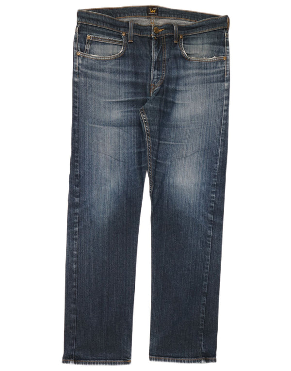 Lee Vaqueros Rectos Blake para Hombre W33 L32 Algodón Azul