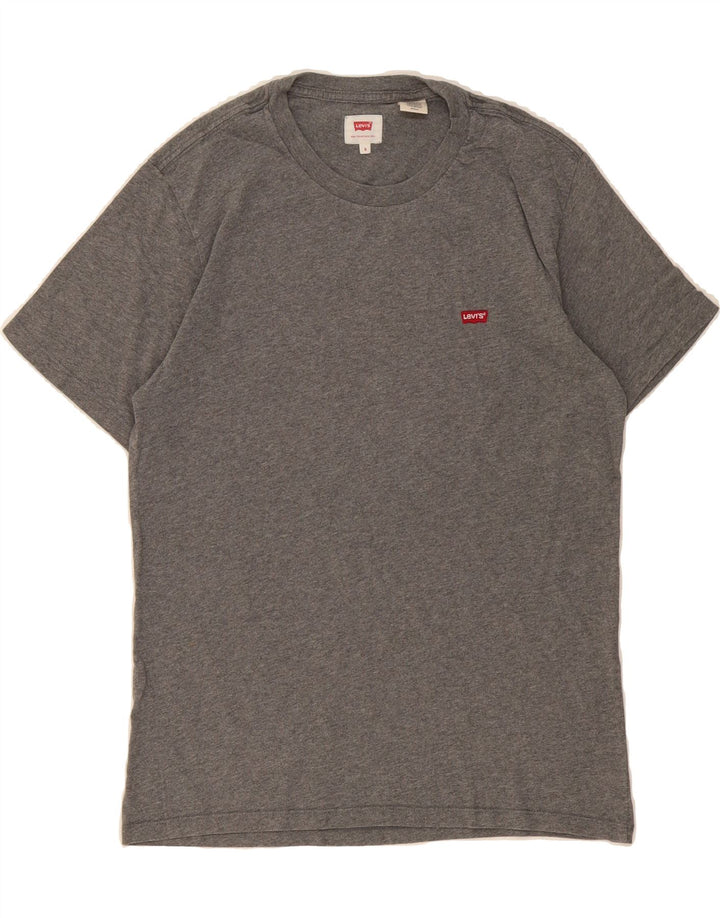 LEVI'S Mens T-Shirt Top Small Grey Vintage Levi's and Second-Hand Levi's from Messina Hembry 
