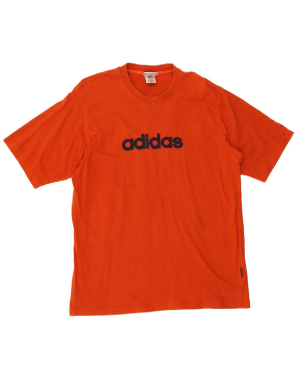 Adidas - Camiseta gráfica para hombre, talla 42/44, algodón rojo grande