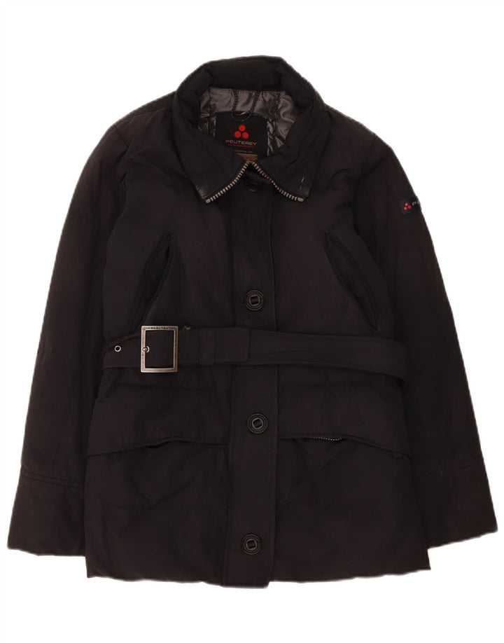 PEUTEREY Chaqueta acolchada para mujer IT 40 Small Azul marino Algodón