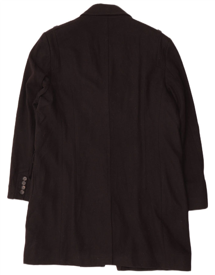Abrigo Reiss para hombre UK 44 2XL Lana virgen azul marino