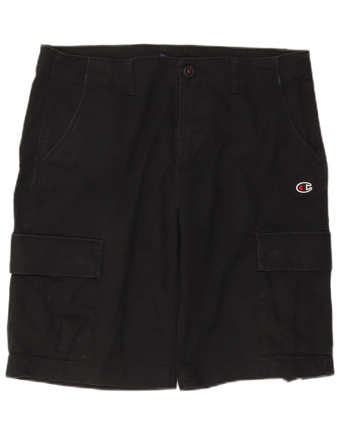 CHAMPION Pantalones cortos cargo para hombre IT 50 Large W34 Black
