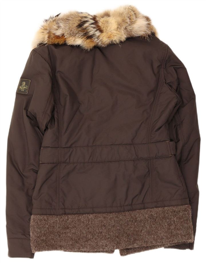 Refrigiwear Chaqueta cortavientos Cruz para mujer Reino Unido 14 Grande Gris Poliamida