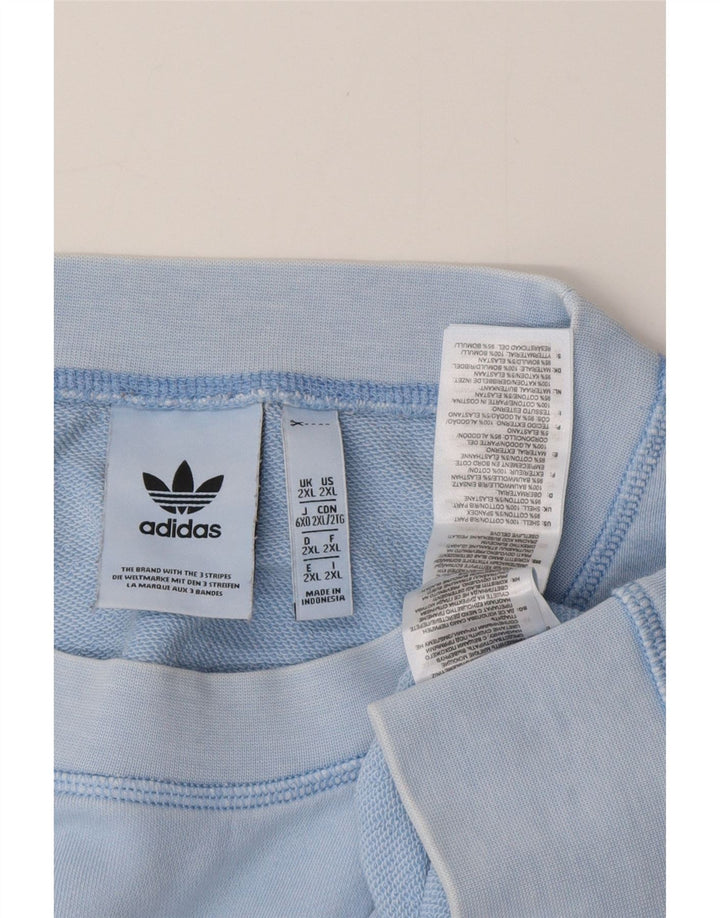 ADIDAS Sudadera Hombre Jumper 2XL Algodón Azul