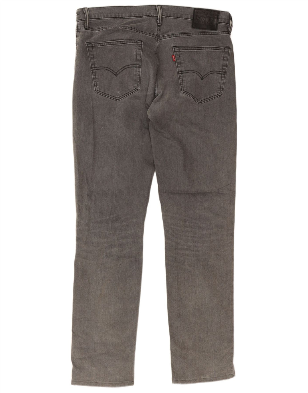 Levi's Hombre 511 Slim Jeans W36 L34 Algodón Gris