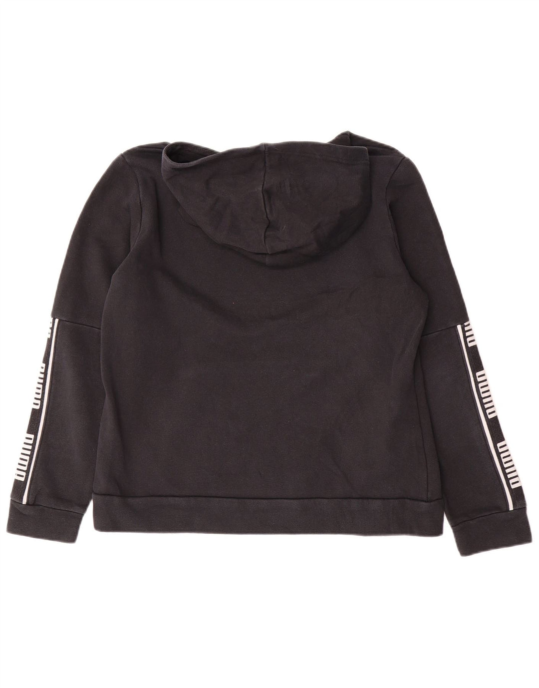PUMA Sudadera con capucha gráfica para mujer UK 18 XL Algodón negro