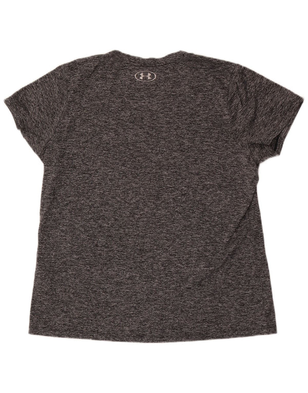 Under Armour Camiseta holgada Heat Gear para mujer UK 40 XL Gris moteado
