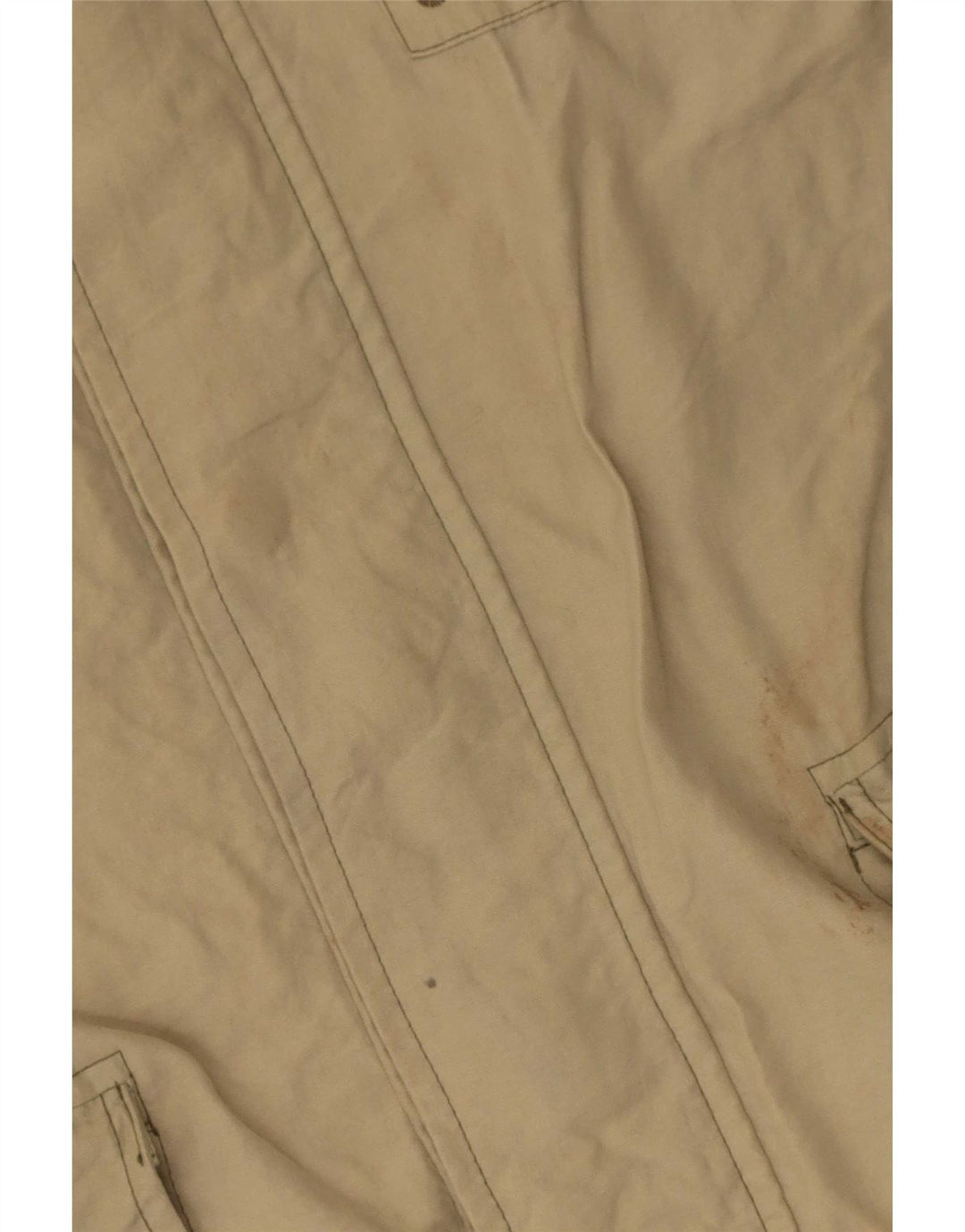 Gap Chaqueta utilitaria con capucha para hombre UK 38 Poliéster beige medio