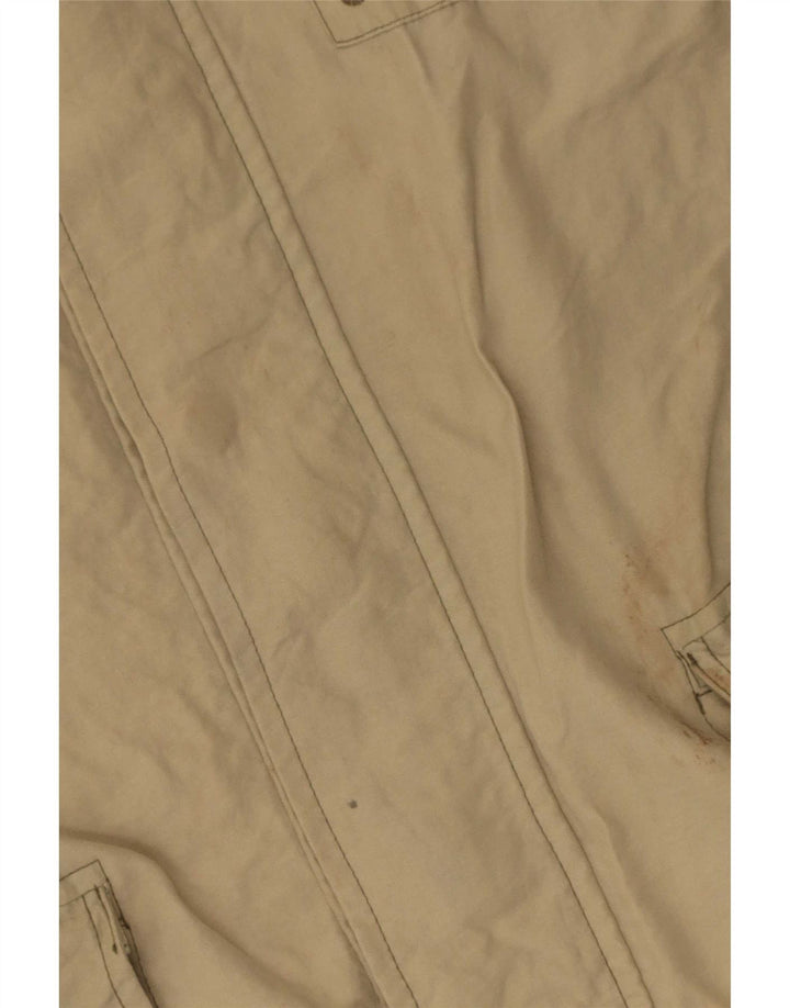 Gap Chaqueta utilitaria con capucha para hombre UK 38 Poliéster beige medio