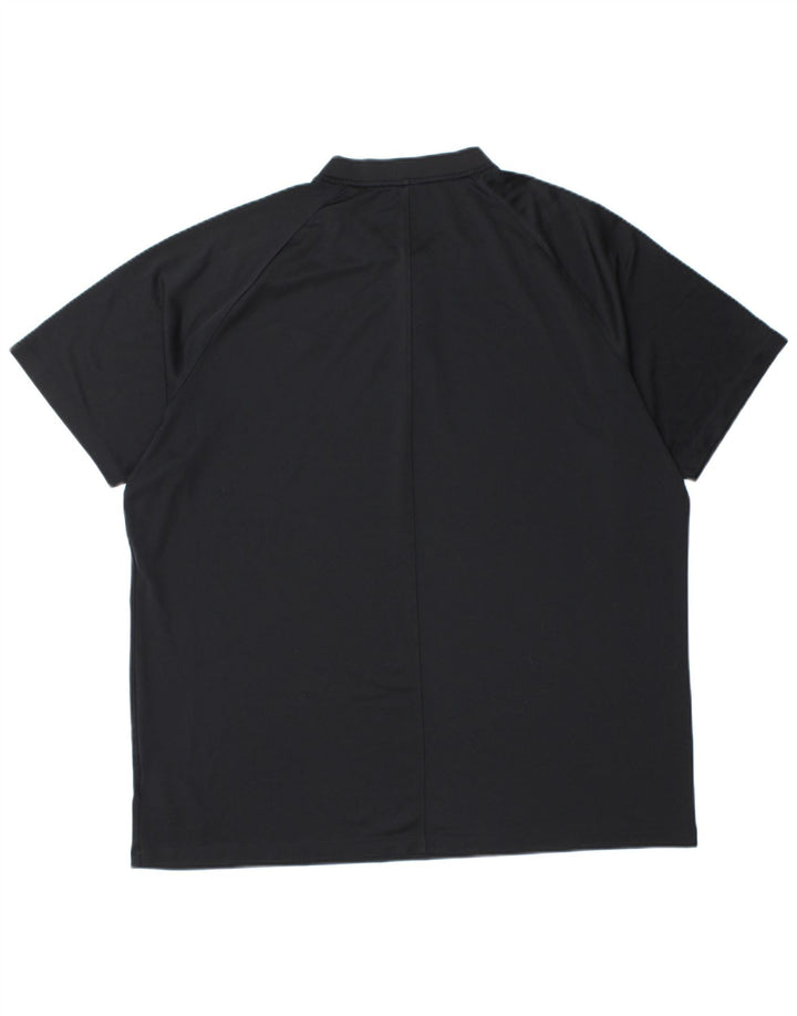 Nike Camiseta Dri Fit para hombre Top 2XL Poliéster negro