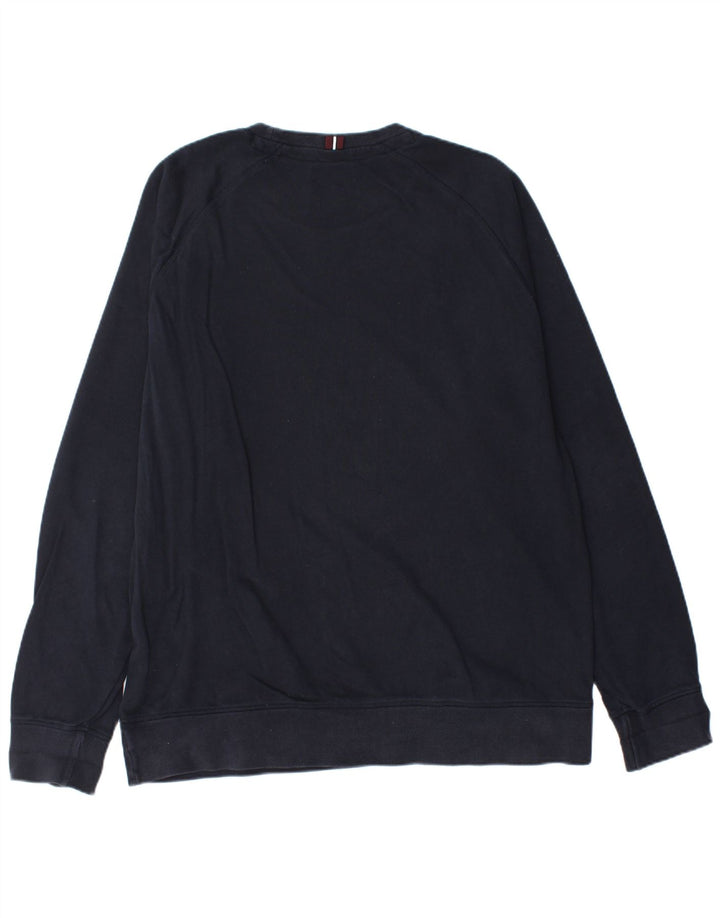 Fred Perry Sudadera Hombre Jumper 2XL Azul Marino Algodón