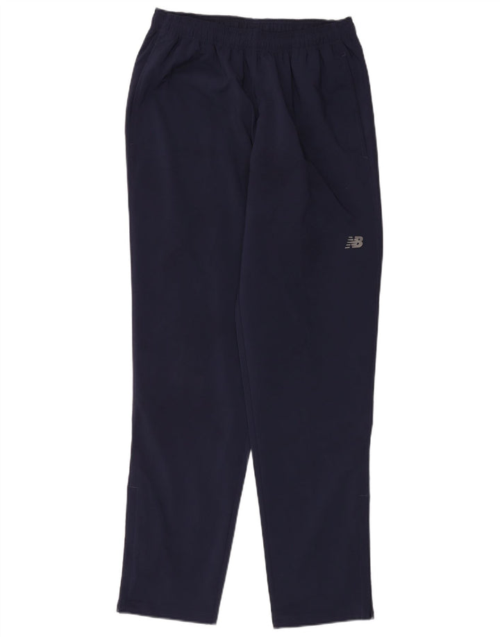 Pantalón New Balance Hombre Chándal Medio Azul Marino Poliéster
